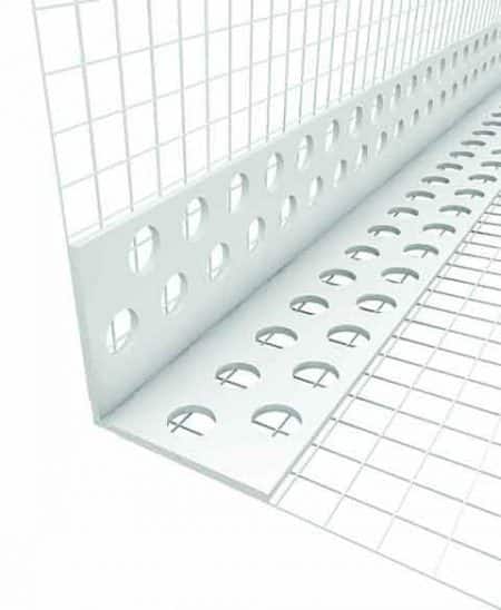 PVC corner profiles for external thermal insulation