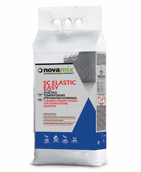 Flexible cement based waterproofing mortar - SC ELASTIC EASY